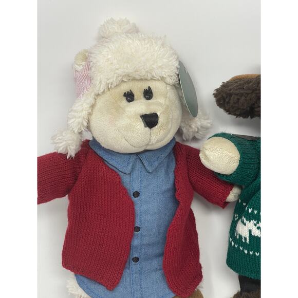 Lot of 2 Starbucks LE Limited Edition 2016 Teddy Bears Complete with Outfits 9" - Picture 3 of 10